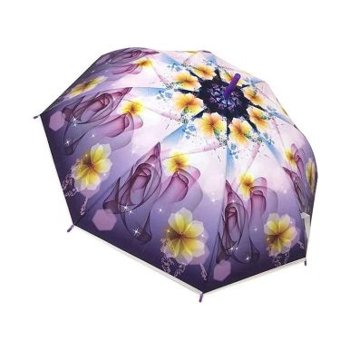 Зонт полуавтомат дизайн цветы 95см FX24-20