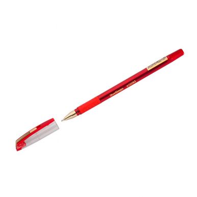 Ручка шариковая Berlingo xGold, красная, 0,7 мм, игольчатый стержень