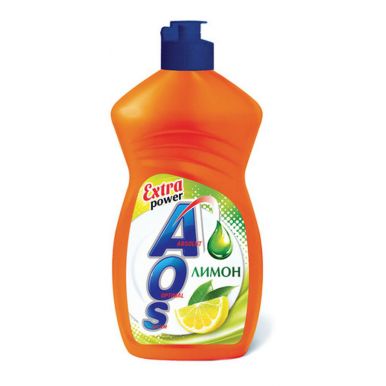 AOS средство для мытья посуды Лимон, 450 мл
