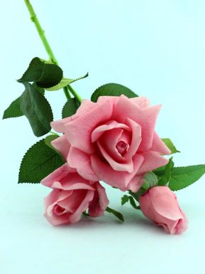 Цветок декор. роза 80,5см STMA8012