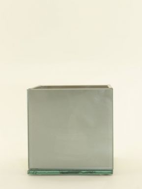 Светильник декоративный дизайн куб со свечой 8*8*8см TIJA8490