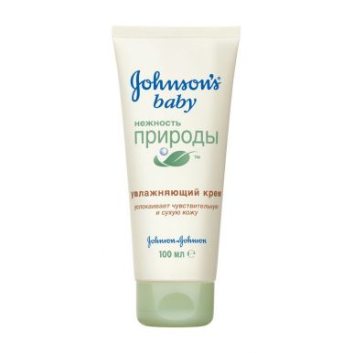 J&J Johnsons Baby Нежность природы, увлажняющий крем, 100 мл