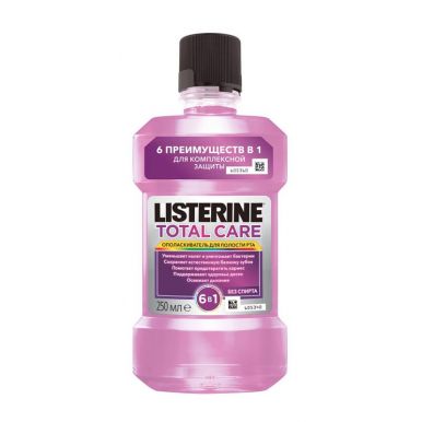 Listerine ополаскиватель для полости рта Total Care, 250 мл
