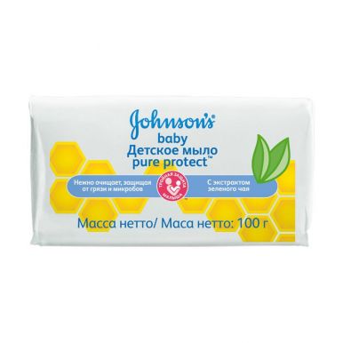 J&J JOHNSONS BABY Мыло Pure Protect 100г__