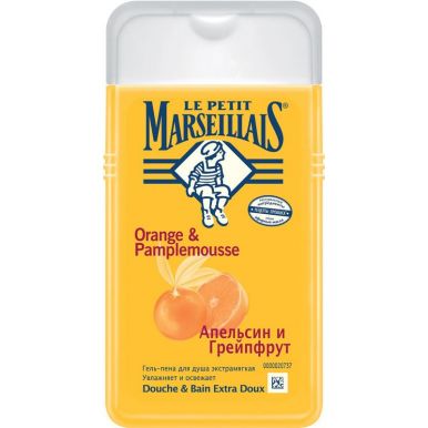 Le Petit Marseillais гель-пена для душа Грейпфрут и апельсин, 650 мл