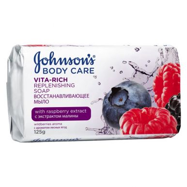 JOHNSONS BODY CARЕ мыло туалетное vita-rich лесные ягоды 125г