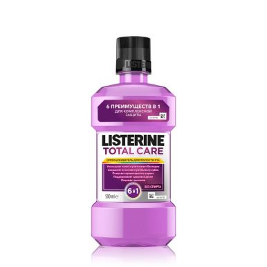 Listerine ополаскиватель для полости рта Total Care, 500 мл