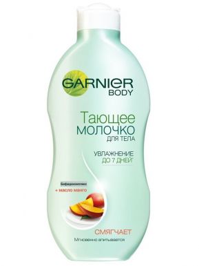 GARNIER Skin naturals молочко д/тела тающее природная забота манго 250мл
