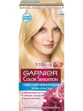 Garnier Color Sensation крем-краска, тон EO, Ультра блонд, 110 мл