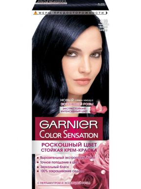 Garnier Color Sensation крем-краска, тон 4.10, Ночной Сапфир, 110 мл