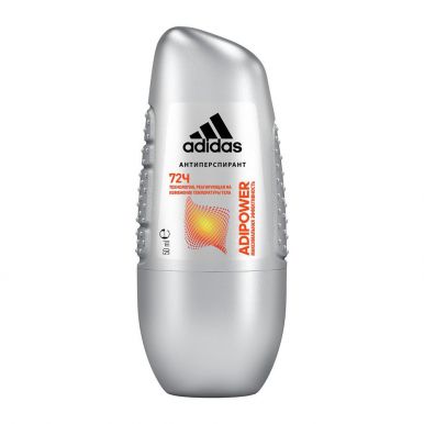Adidas дезодорант ролик Adipower мужской, 50 мл