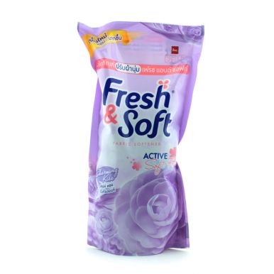 LION кондиционер д/белья essence fresh&soft violet romanc charming kiss мяг.уп. 600мл
