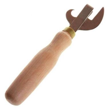 Нож консервный штык с деревянной ручкой 1521 (15/300) 883-346
