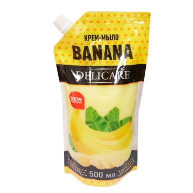 Delicare мыло жидкое Арома Банан, 500 мл