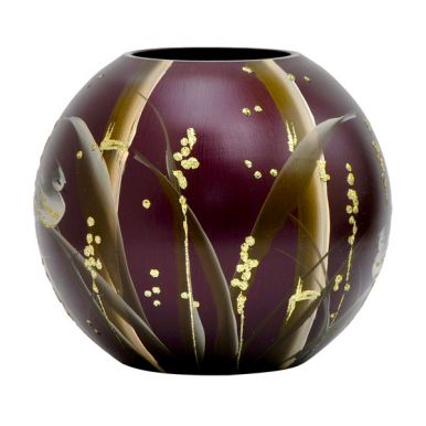 Декорированная ваза шар d=18 см, артикул: 55780/sh051