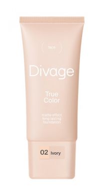 DIVAGE Тональный крем True Color №02, Ivory