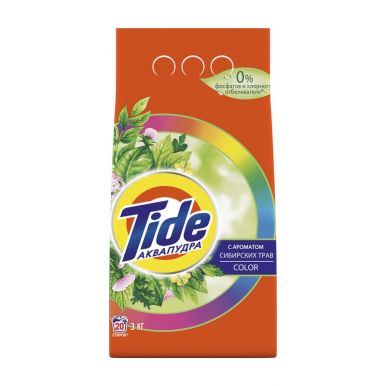 TIDE стиральный порошок AUTOMAT Сибирские травы, 3 кг