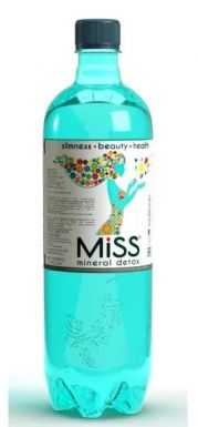 СТЭЛМАС вода минеральная газированная miss mineral detox c-mg 1л