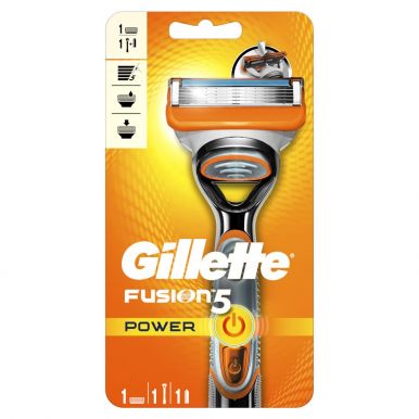 GILLETTE станок FUSION POWER с 1 сменной кассетой (773/409/282)