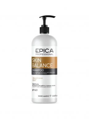 EPICA шампунь д/волос регулирующий работу сальных желез professional skin balance 1000мл