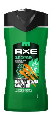 AXE гель д/душа муж. 2в1 сила джунглей  250мл