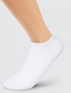 CLEVER носки женские L5000 market line укороч белый р.23
