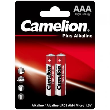 CAMELION батарейка plus alkaline LR03 BL-2