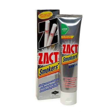 LION Zact Зубная паста для курящих, 100 гр