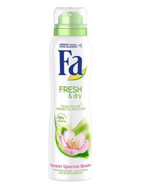FA deo aerosol 150мл Fresh&Dry Цветок Вишни