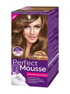 Perfect Mousse краска для волос, тон 757, цвет: Имбирное Печенье