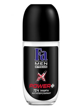 Fa Шариковый дезодорант мужской Power+, мужественный аромат, 72 ч, 50 мл