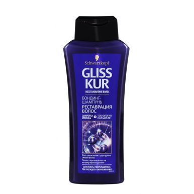 Gliss KUR шампунь Реновация волос, 400 мл