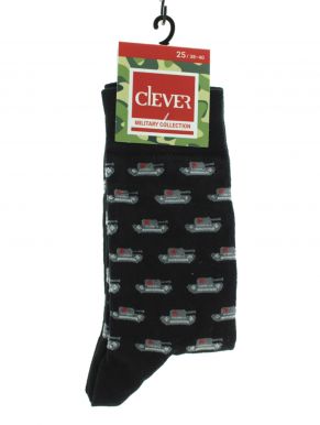 Носки мужские Clever, размер: 27, черный, артикул: к164