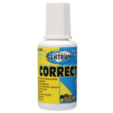 CENTRUM корректирующая жидкость с кисточкой 20мл 80157