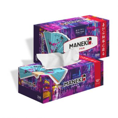 MANEKI Dream салфетки бумажные с ароматом магнолии 2сл. 250шт