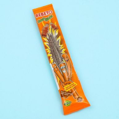 BEBETO мармелад жевательный sour sticks со вкусом колы 30г
