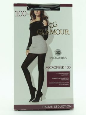 Glamour Колготки женские Microfiber  100 nero, 5