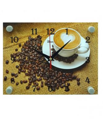 21 ВЕК часы настенные чашечка любимого кофе 2026-571