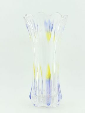 Ваза для цветов цв,стекло 29см HM34607-BL003