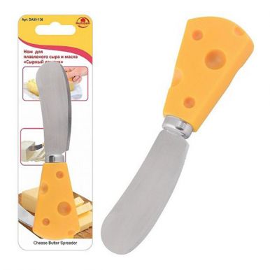 Нож для плавленого сыра и масла Сырный ломтик, артикул: DA50-136