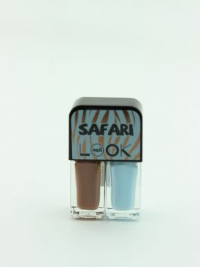 Лак для ногтей Nail Look Trends Safari, Blue Zebra, 2x3 мл, артикул: 31932