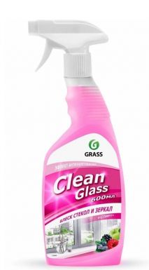 GRASS средство д/стекол и зеркал clean glass лесные ягоды 600мл