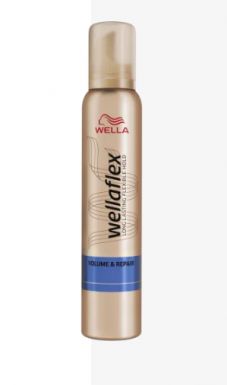 WELLAFLEX мусс д/волос VOLUME&REPAIR 200мл