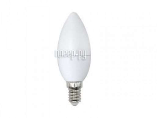 Лампа Optima светодиодная, свеча, матовая, LED-C37-6W/DW/E14/FR/O_
