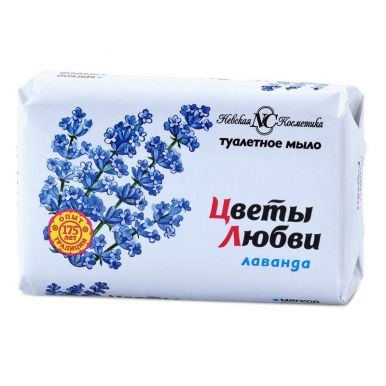 Невская Косметика мыло Цветы любви Сирень, 90 г