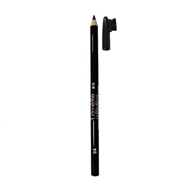Lavelle карандаш для бровей BP-01, тон 04, цвет: черный
