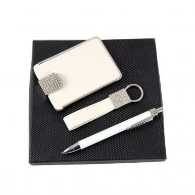 140230 Подарочный набор: ручка, визитница, брелок (уп.1/40наб.)