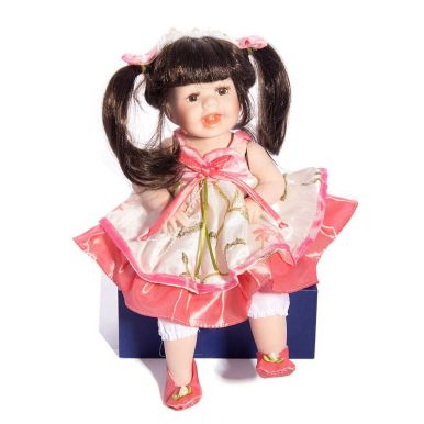 15827 Кукла коллекционная Розалина,фарфор 38см