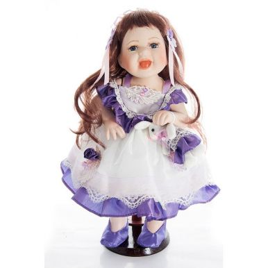 15830 Кукла коллекционная Влада,фарфор 38см