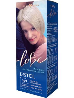 ESTEL LOVE  Крем-краска т.10/1 блондин серебристый/в4691